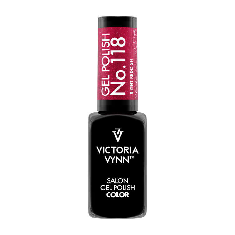 Salon Gel Polish No. 118 Right Reddish