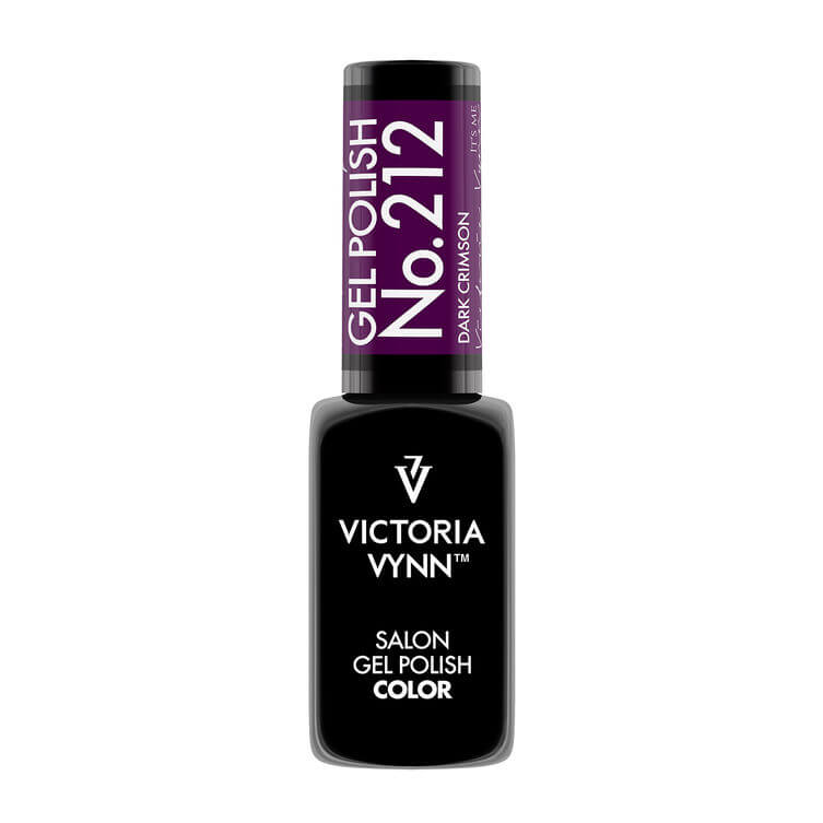 Salon Gel Polish No. 212 Dark Crimson