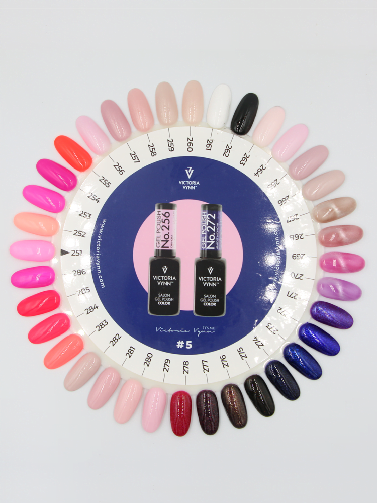 Victoria VYNN Color Chart Gel Polish No.5 (251-286)
