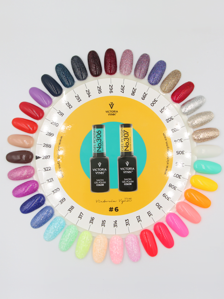 Victoria VYNN Color Chart Gel Polish No.6 (287-322)