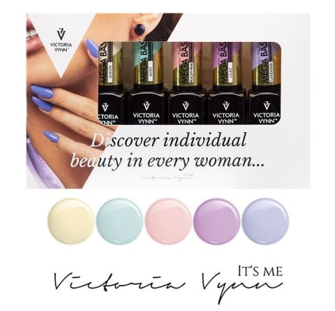 Victoria VYNN Pastel Colors Pack of 5