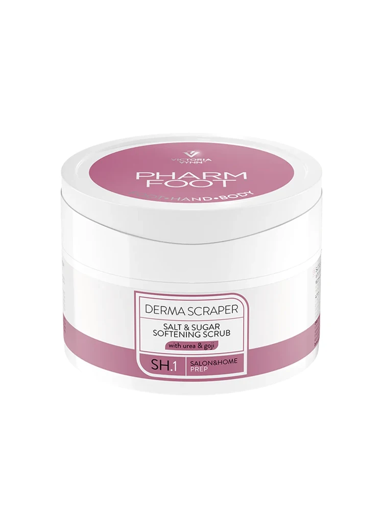 pharm foot derma scraper salt & sugar Softening Scrub