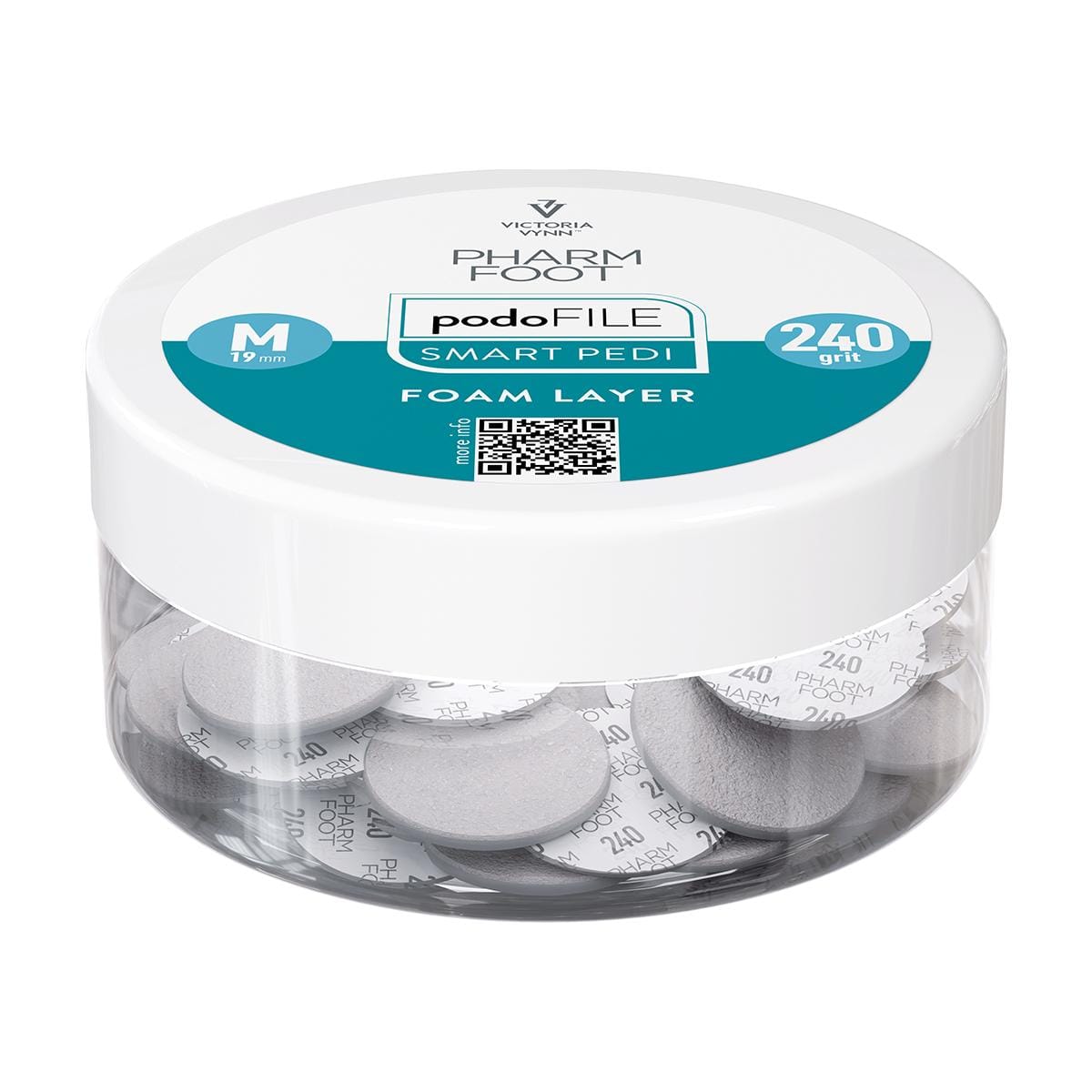 Pharm Foot PODO Disc Foam Layer Size M, Grit 240
