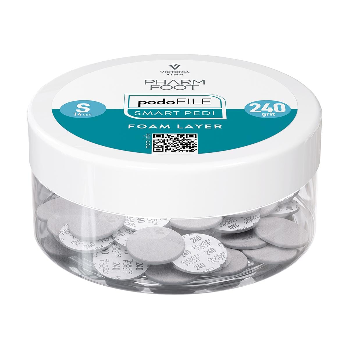 Pharm Foot PODO Disc Foam Layer Size S, Grit 240