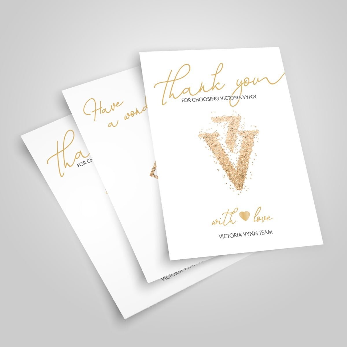 Victoria VYNN VV Thanks for Shopping