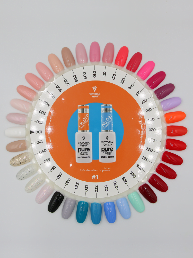 Victoria VYNN Color Chart Pure Creamy Hybrid No.1 (001-041)