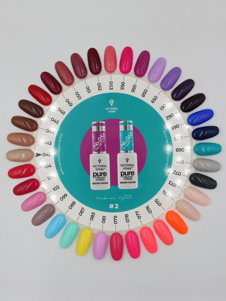 Victoria VYNN Color Chart Pure Creamy Hybrid No.2 (042-104)
