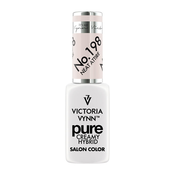 Pure Creamy Hybrid Gel Polish No. 198 Neat Attire