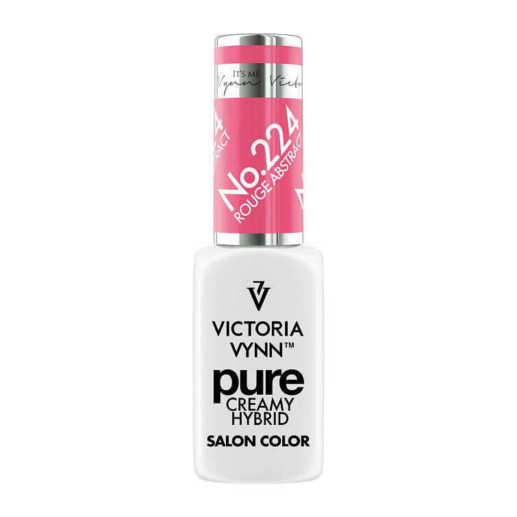 Pure Creamy Hybrid Gel Polish No. 224 Rouge Abstract