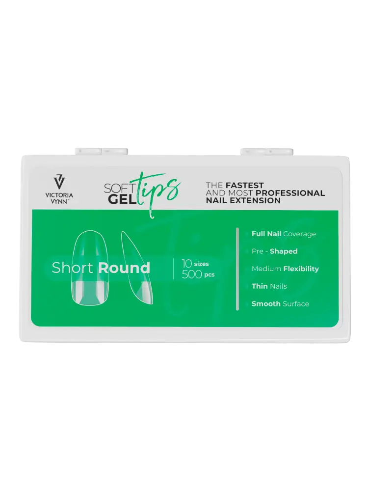 Victoria VYNN Soft Gel Tips Short Round
