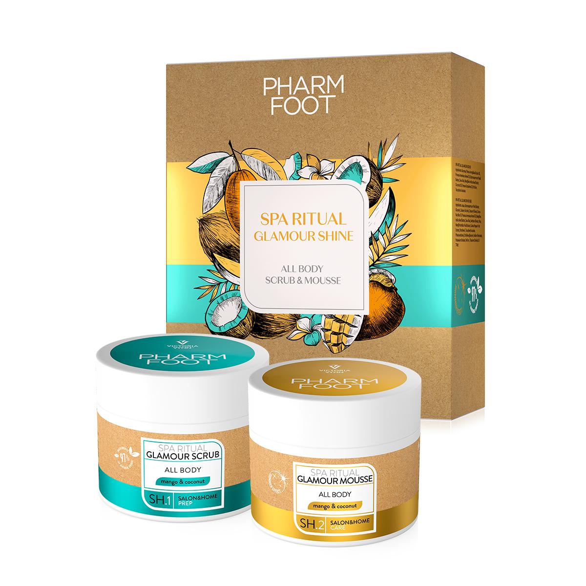 Pharm Foot Glamour Shine Set (SPA Ritual)
