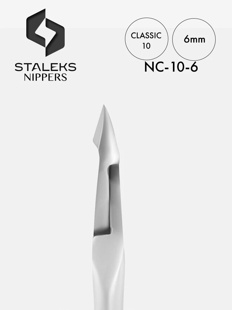 Staleks Classic Curicle Clipper 10 6mm Cortauñas Staleks Classic 10, 6 mm
