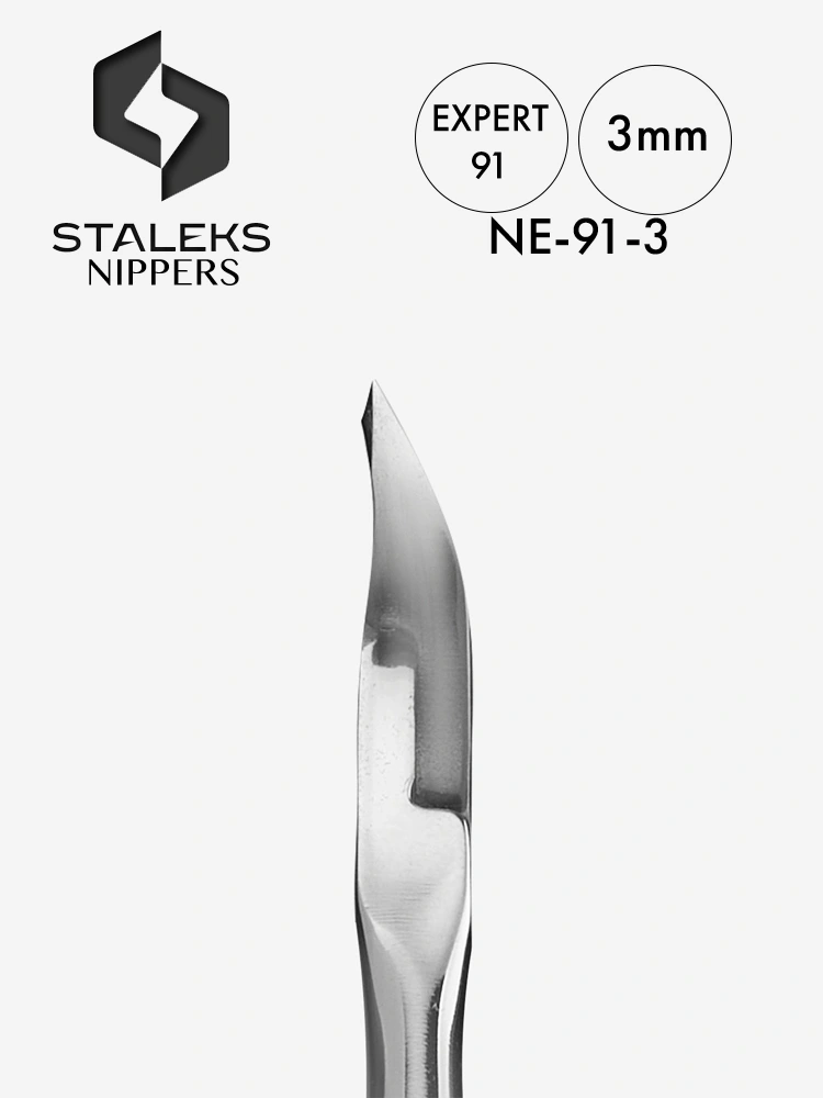Staleks Expert 91 Professional Cuticle Clipper 3mm Coupe-cuticules professionnel Staleks Expert 91, 3 mm