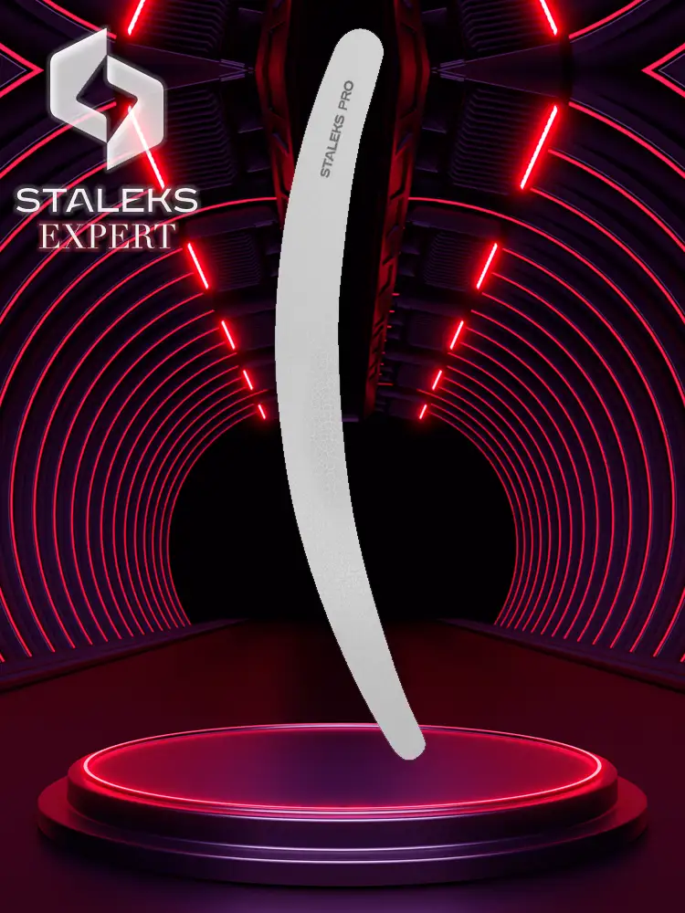 Staleks Expert High Quality Curved Laser Nail File 170mm_