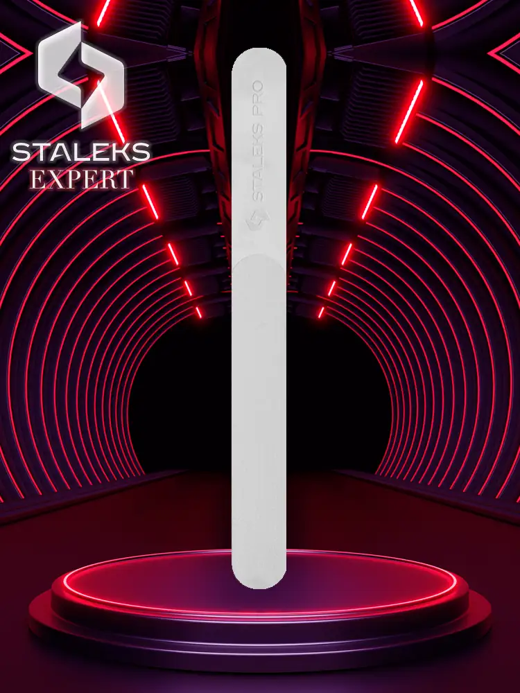 Staleks Expert High Quality Glossy Laser Nail File 165mm___