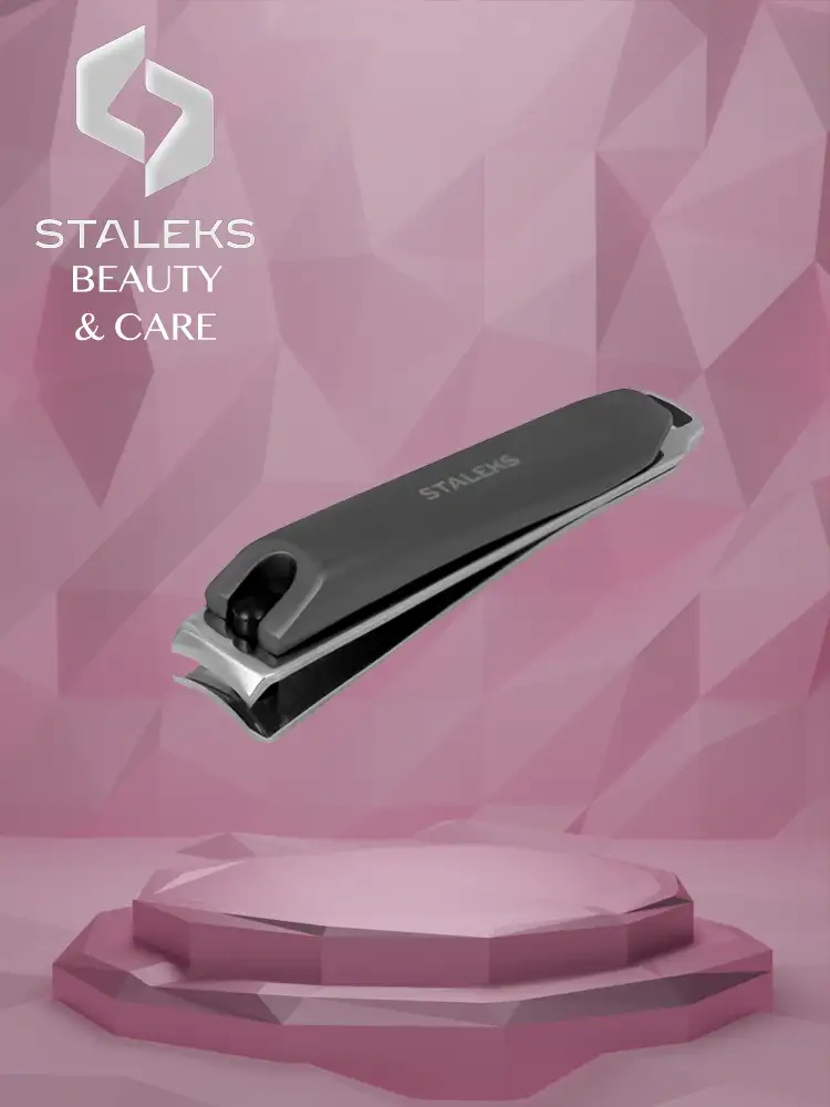 Staleks LARGE nail clipper with nail file beauty & care 51 KBC-51__
