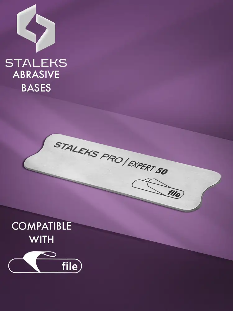Staleks PRO Metal Base for Polishing Nail File Expert 50