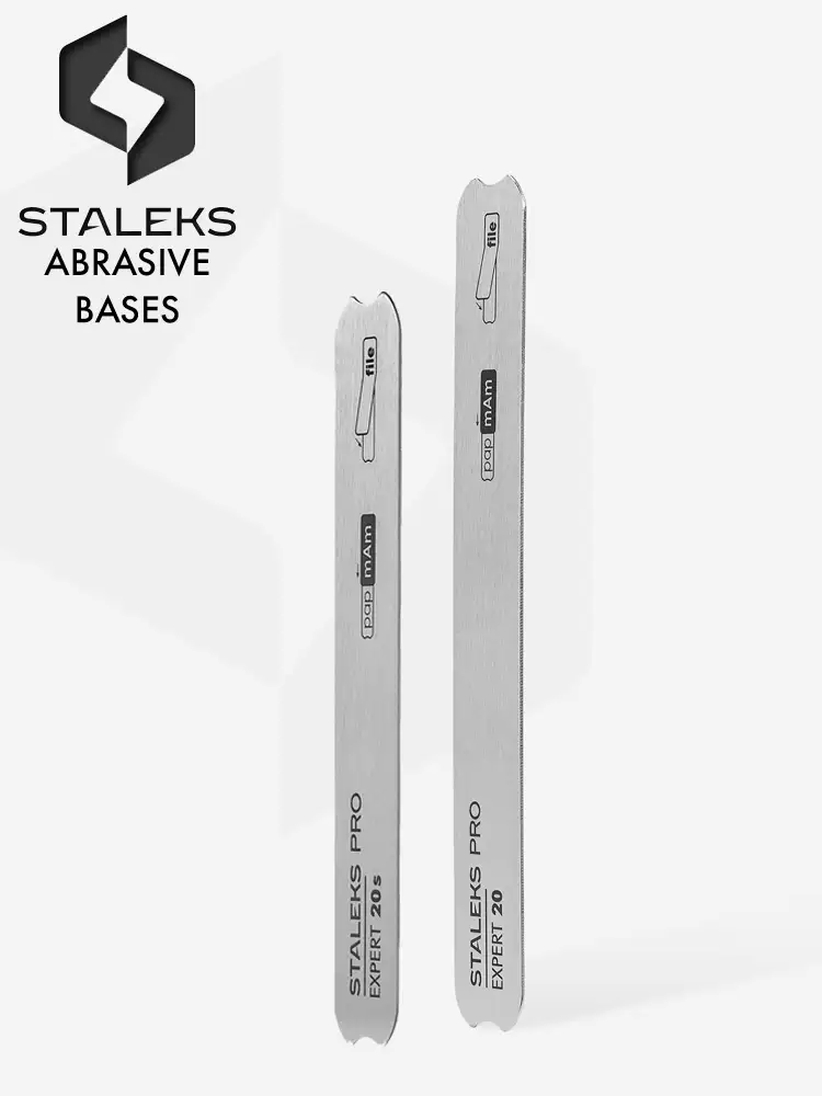 Staleks PRO Metal Straight Base for Nail File Expert 20