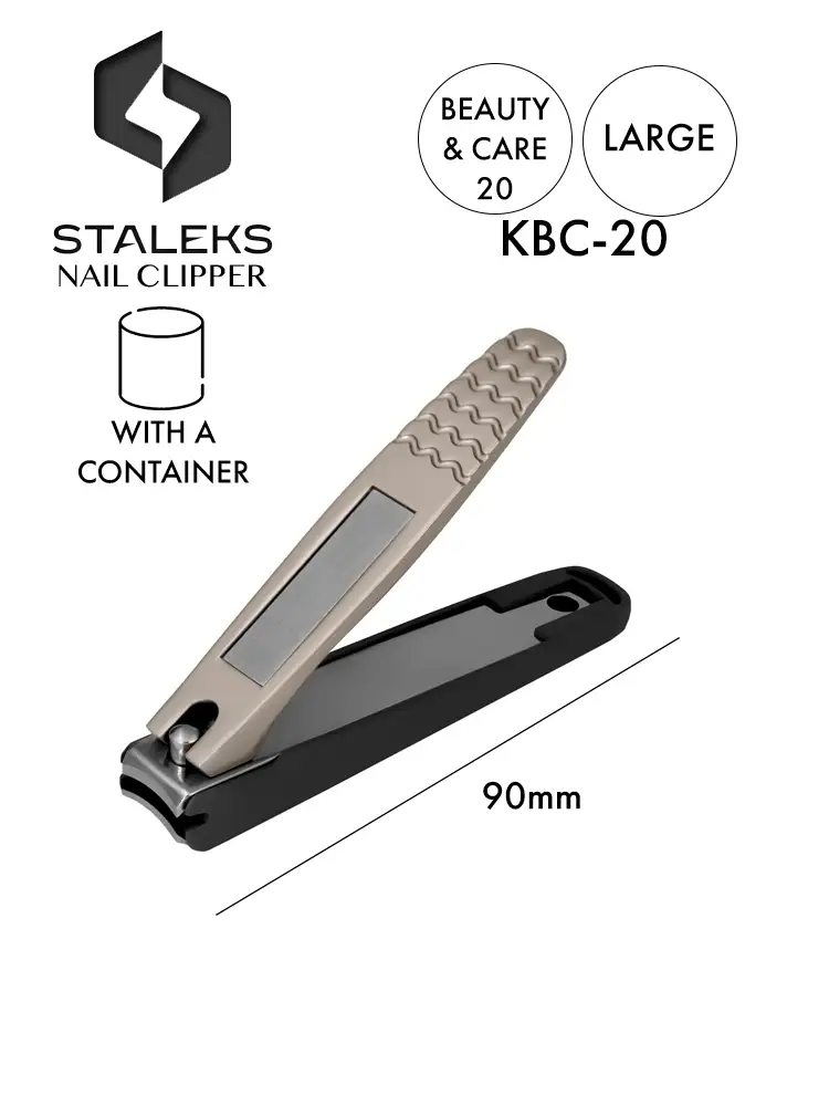 Large Nail Clipper with Nail File For Menbeauty & care 20 KBC-20___