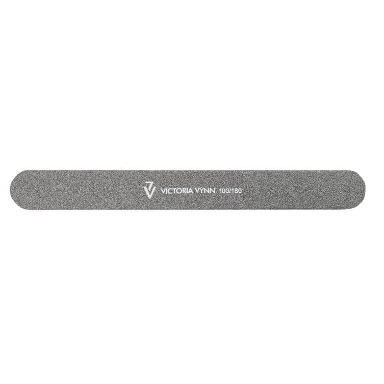 Victoria VYNN Black straight nail file 100/180