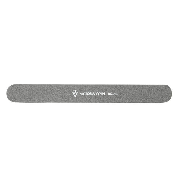 Victoria VYNN Black Straight Professional Nail File 180/240