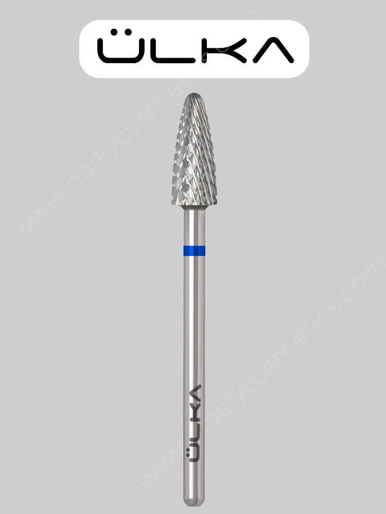 ÜLKA Carbide nail drill bit corn blue head diameter 5.0 mm