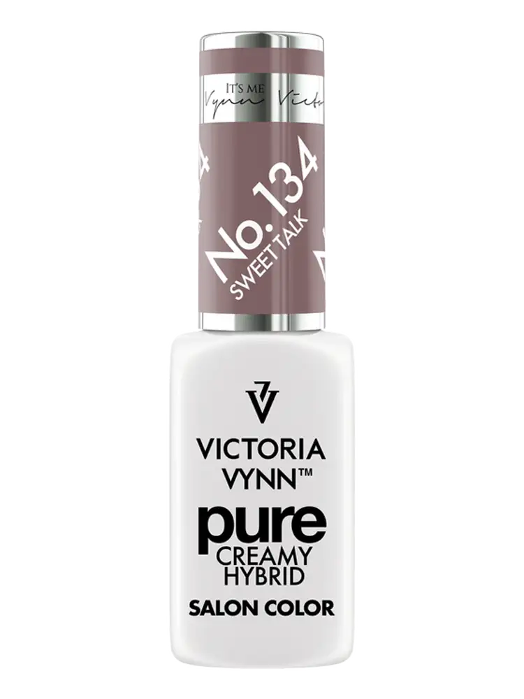 Victoria VYNN Light Coffee Milky Brown Nails Gel Polish Sweet Talk No. 134