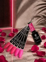 Victoria VYNN Pink Scandal Color Chart featuring painted gel polish shades 467-471