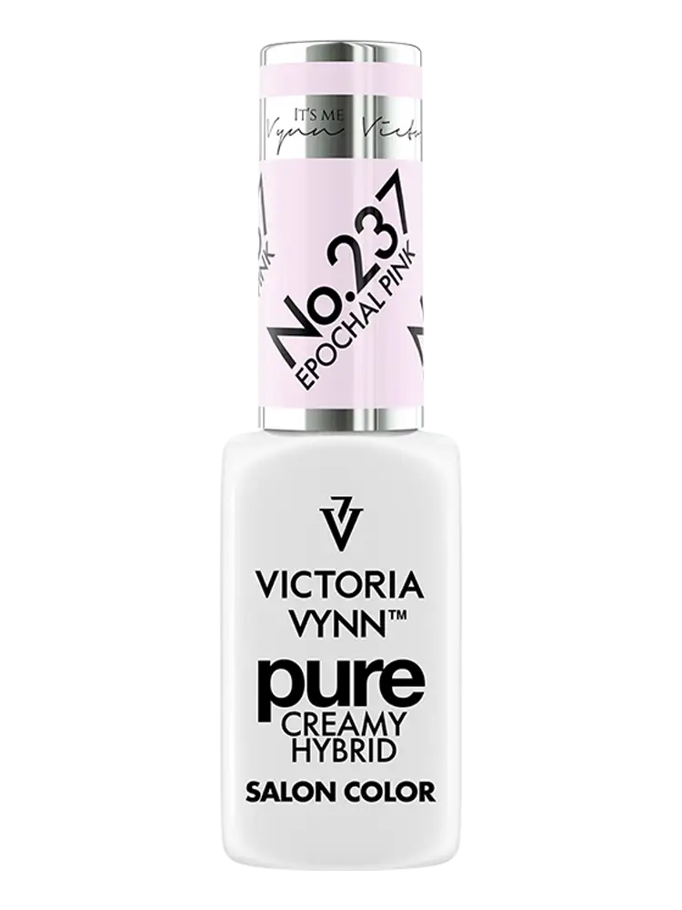 Victoria VYNN Pure Creamy Hybrid Light Creamy Pink Gel Polish 237 Epochal Pink