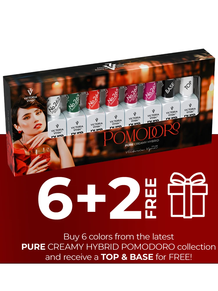 Victoria VYNN Pure Creamy Hybrid Pomodoro Collection No. 262-267 promotion