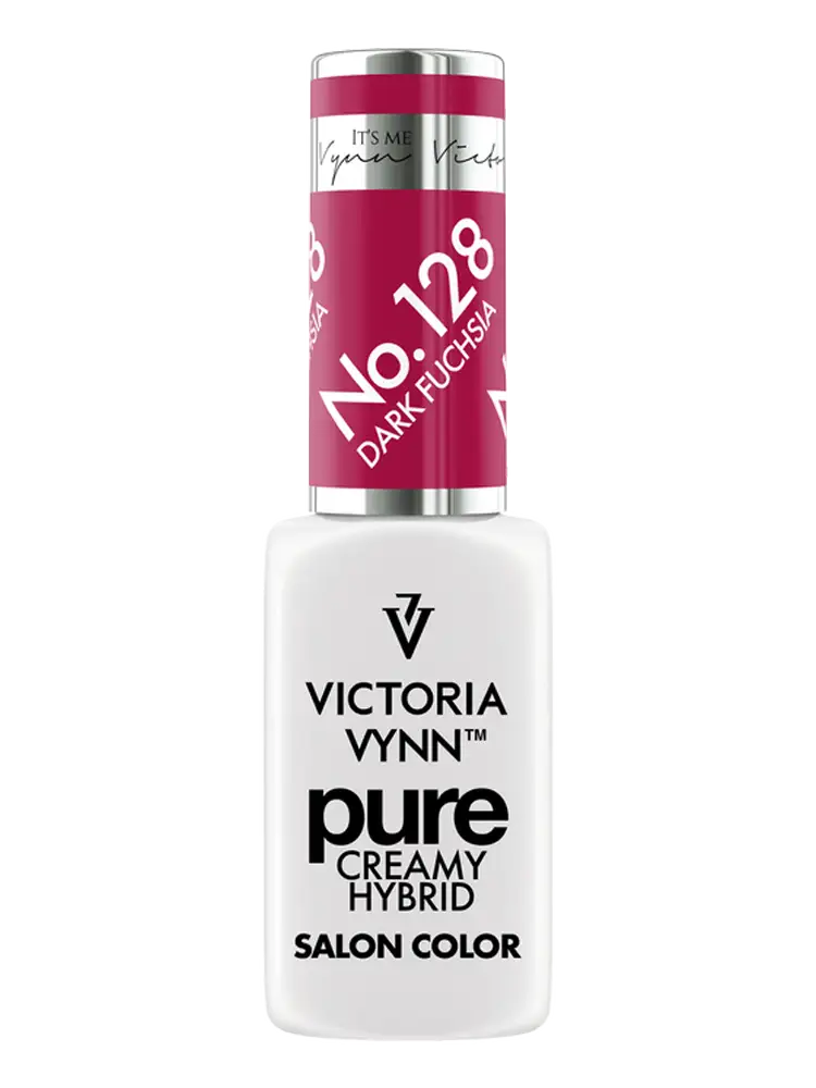 Victoria VYNN Pure Dark Fuchsia Gel Polish Pure Creamy No. 128