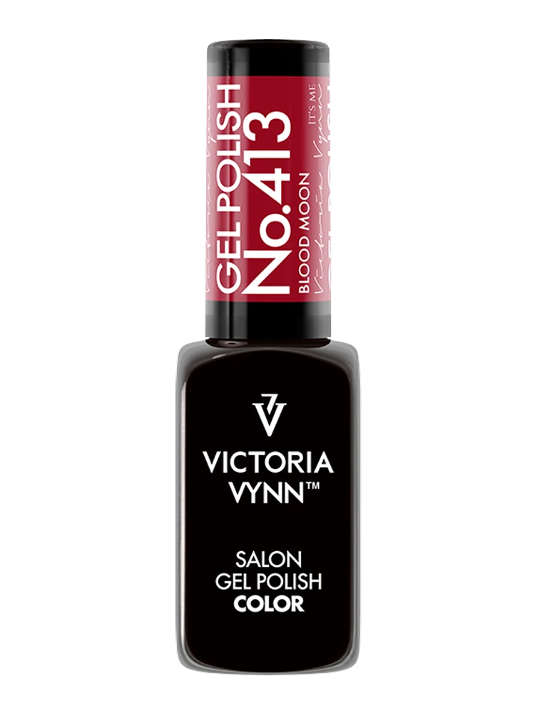 victoria vynn salon gel polish no. 413 Blood Moon luna glass