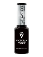 Silver Cat Eye Top Coat