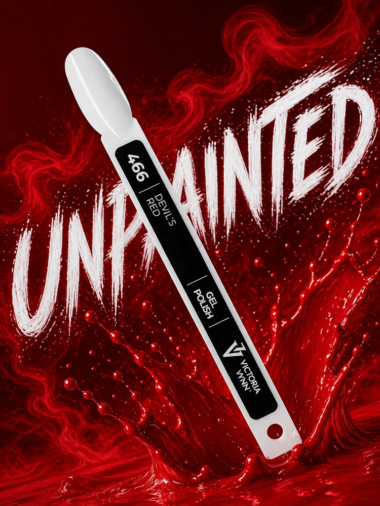 Victoria VYNN UnPainted Color Chart Devil's Red