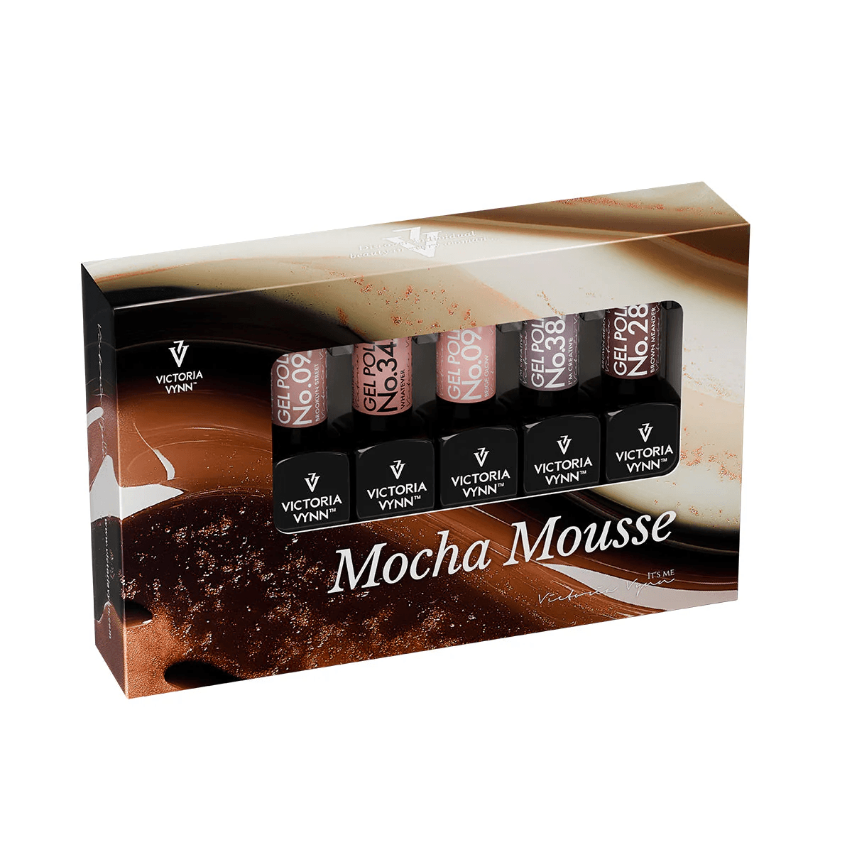 Victoria VYNN 5 Pack Mocha Mousse Collection 4+1 Free