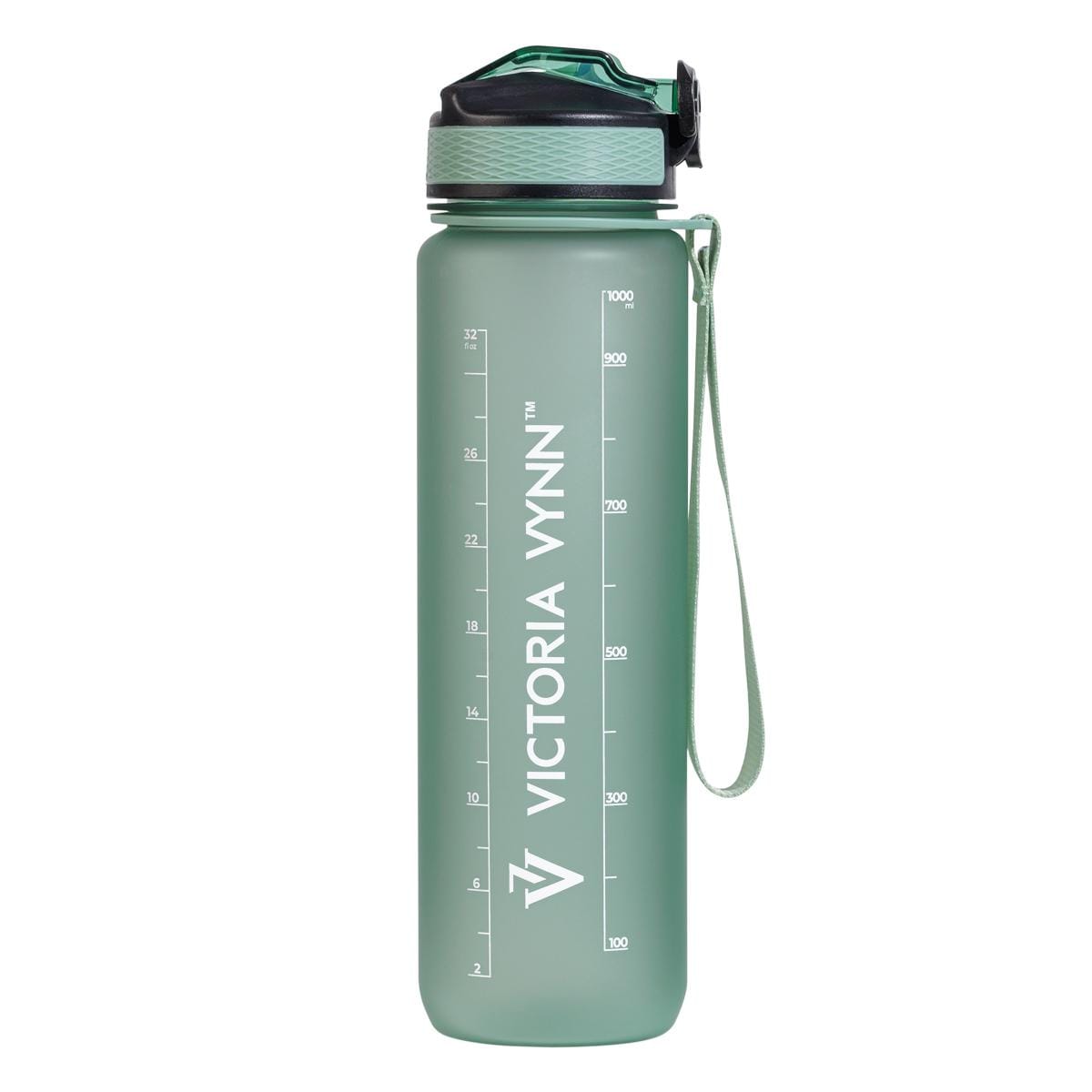 Victoria VYNN Water Bottle with Straw (Green)