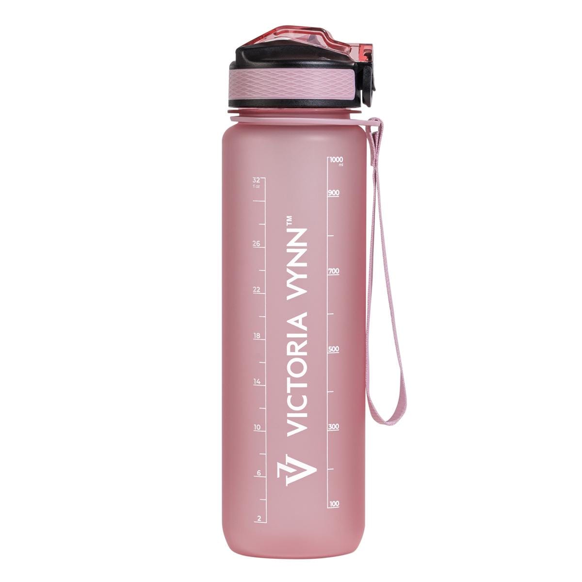 Victoria VYNN Water Bottle with Straw (Pink)