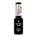 Victoria VYNN Salon Gel Polish Top Coat No Wipe Shimmer Multicolor