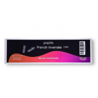 MSMO Dual Forms French Inverted - 3D - 150 pcs - Capsules Dual Forms for Gel & Polygel Construction