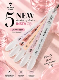 Victoria VYNN INSTA GEL 00 & 11-14 Unpainted Color Chart