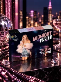 Victoria VYNN 5 PACK Gel Polish Midnight Spritz 475-478 + TOP Starlit Silver No Wipe