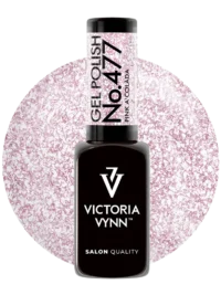 Victoria VYNN Gel Polish No. 477 Pink a'Colada