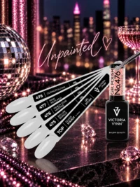 Victoria VYNN Salon Gel Polish Midnight Spritz Unpainted Color Chart 475-478